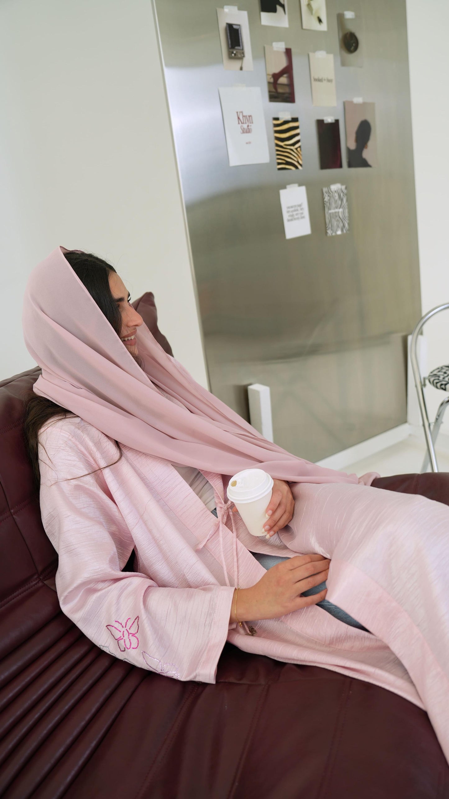 E99-Pink Butterfly Bling( Ready to ship)