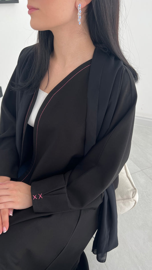 E13 Abaya black