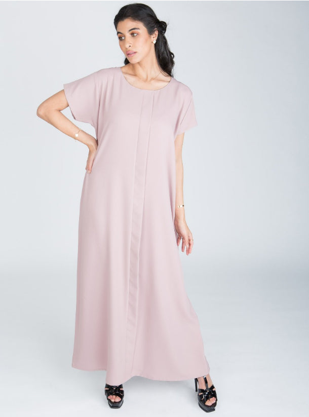 O2 Summery Pink Crepe ( A-line )