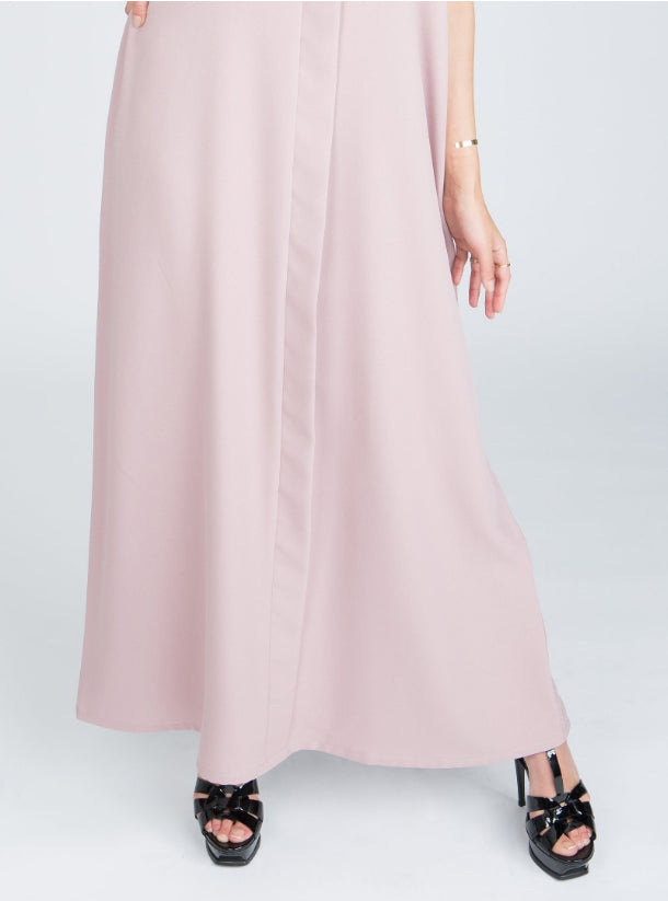 O2 Summery Pink Crepe ( A-line )