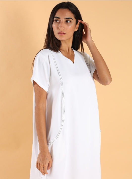 O18 White Dress