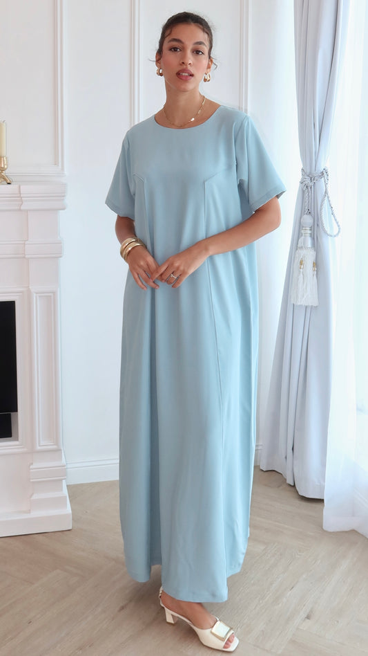 O64- Baby Blue underabaya