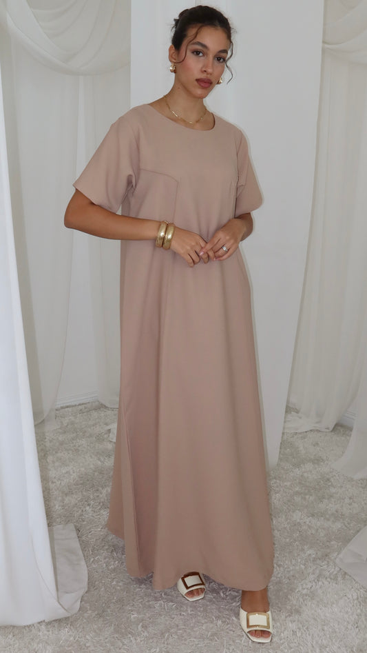 O61 - Beige underabaya