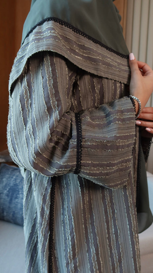 E126- Summer Light fabric - Green