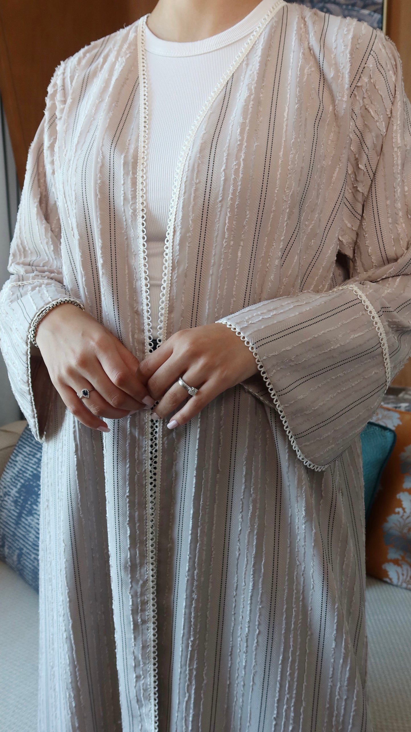 E125- Summer Light fabric - Beige