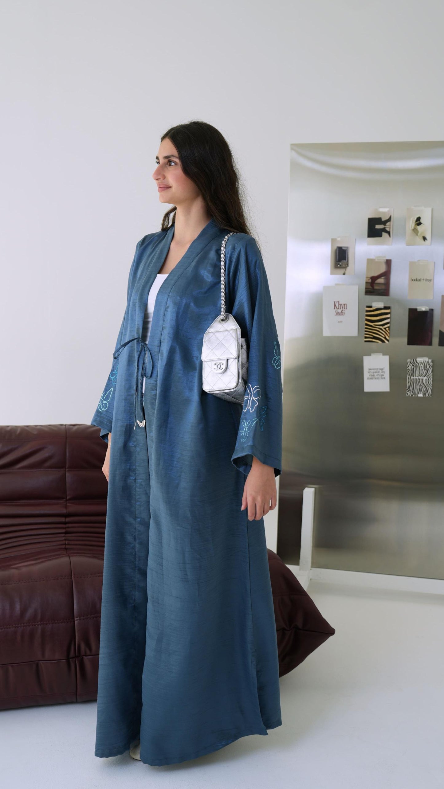 E104 Blue Butterfly Bling( Ready to ship)